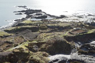 West end of island, view from high ground to north east