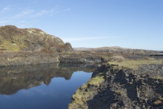 South west corner of quarry looking towards Boiler House (NM71NW 141)