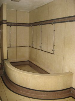 Main Pavilion. Interior. Away Team Shower Block