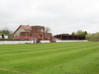Main Pavilion and Covered Spectator Stand from South West