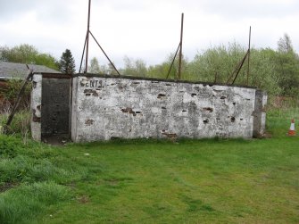 Spectator Toilet Block from North