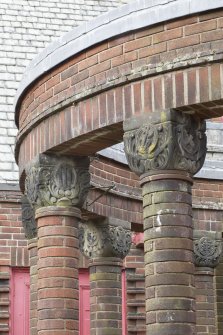 Detail of carved capitals.