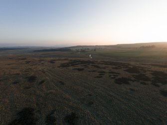 Oblique aerial view