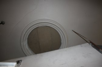 Photograph from building survey at Gateway Theatre, Elm Row, Edinburgh. Includes conservation statement by Simpson and Brown