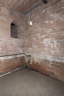 General view of room under the stairs.