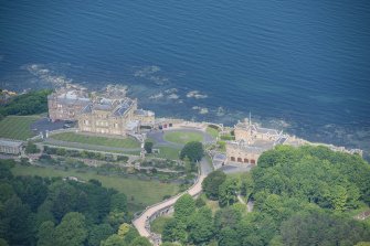 Oblique aerial view.