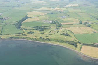 Oblique aerial view.