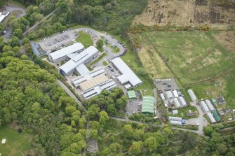 Oblique aerial view.