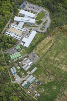 Oblique aerial view.