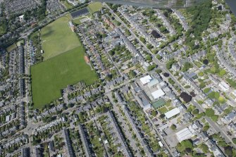 Oblique aerial view.