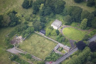 Oblique aerial view.
