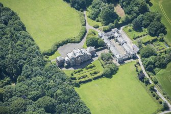 Oblique aerial view.