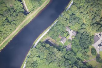 Oblique aerial view.