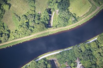 Oblique aerial view.