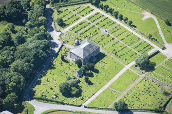 Oblique aerial view.