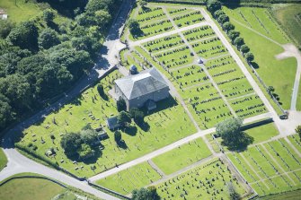 Oblique aerial view.