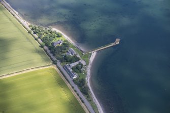 Oblique aerial view.