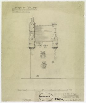 Elevation of Amisfield Tower