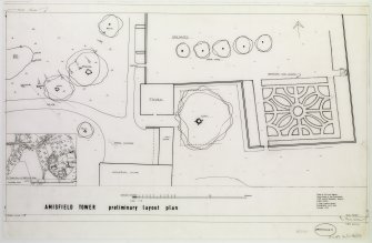 Amisfield Tower- preliminary layout plan