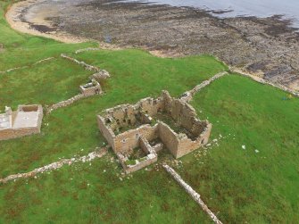 Oblique aerial view