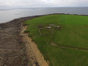 Oblique aerial view