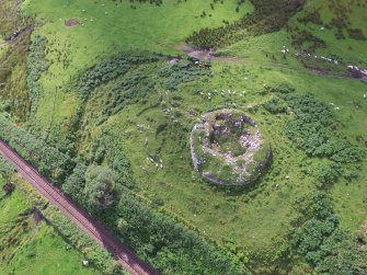 Oblique aerial view