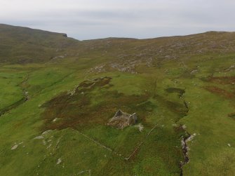 Oblique aerial view