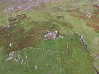 Oblique aerial view