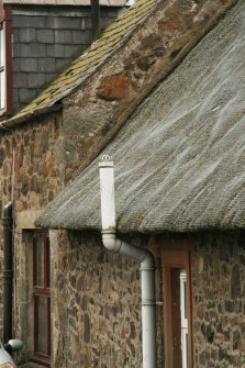 View of netted thatch; St John's Cottage , 11 Bow Road, Auchtermuchty.