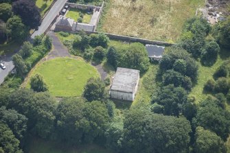 Oblique aerial view.