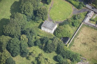 Oblique aerial view.