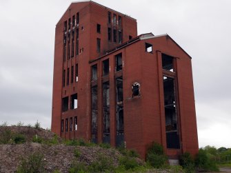 View of distillery building, taken from the east.