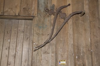 South mill. Ground floor. Stable. View of south wall.