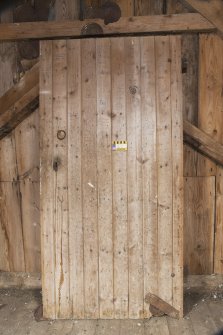 South mill. First floor. Hay loft. View of south side of door.