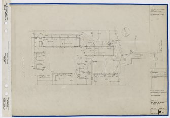 Edinburgh, East Claremont Street. Old people's housing. Site drainage plan