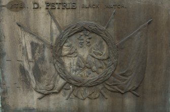 Detail of plaque