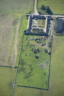 Oblique aerial view.