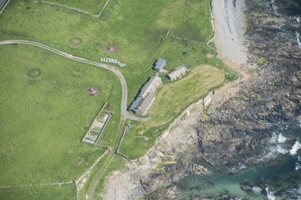 Oblique aerial view.
