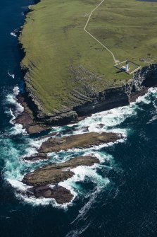 Oblique aerial view.