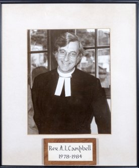 Church minister Rev A.I. Campbell 1978-1984