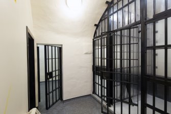 Interior. Second floor. General view of cell room.
