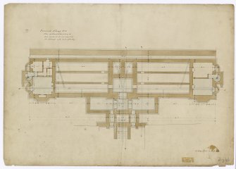 Plan of foundations.