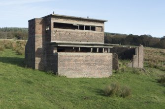 Battery observation post, view from SW.