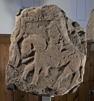 Forteviot 4 Pictish cross fragment face a