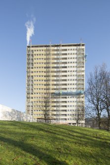 Block 5. View from west.
