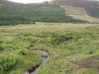 View of blackhouses, looking NE