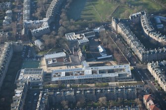 Oblique aerial view.