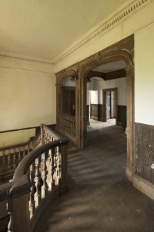 1st floor, main staircase landing, view from north east