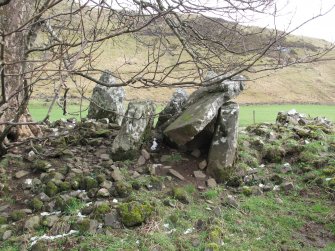 View of chamber from W