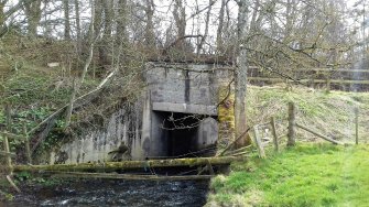 View of bridge from the N.